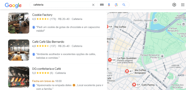 Google Maps - Google Meu Negócio